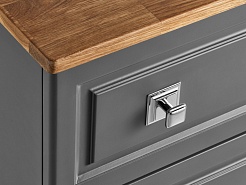 ASB-Woodline Тумба под раковину Каталина 80 grey – фотография-8